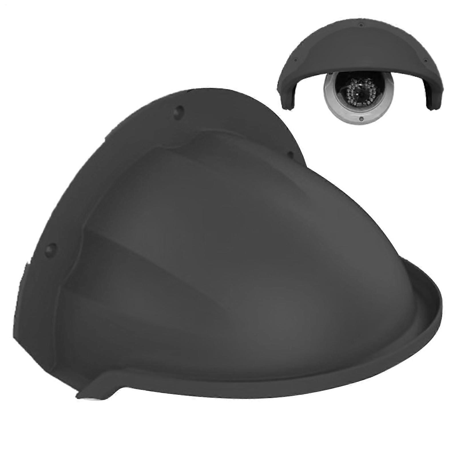 Wall Security Camera Shade WeatherResistant Enclosure DustProof Rain Shield Black Compatible With CCTV
