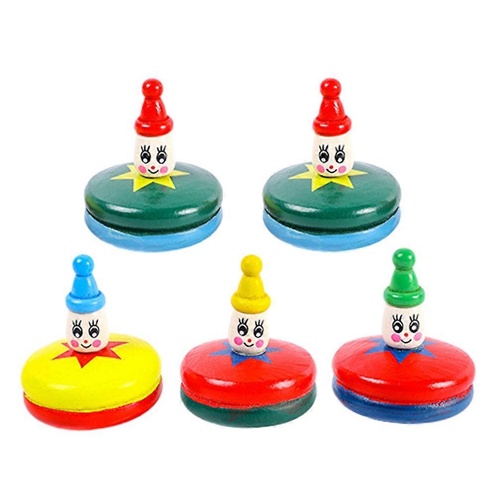 Cartoon Gyroscopes Toys 15 Pcs For Children Hand-eye Coordination Assorted Color Plaything Ideal For Parties