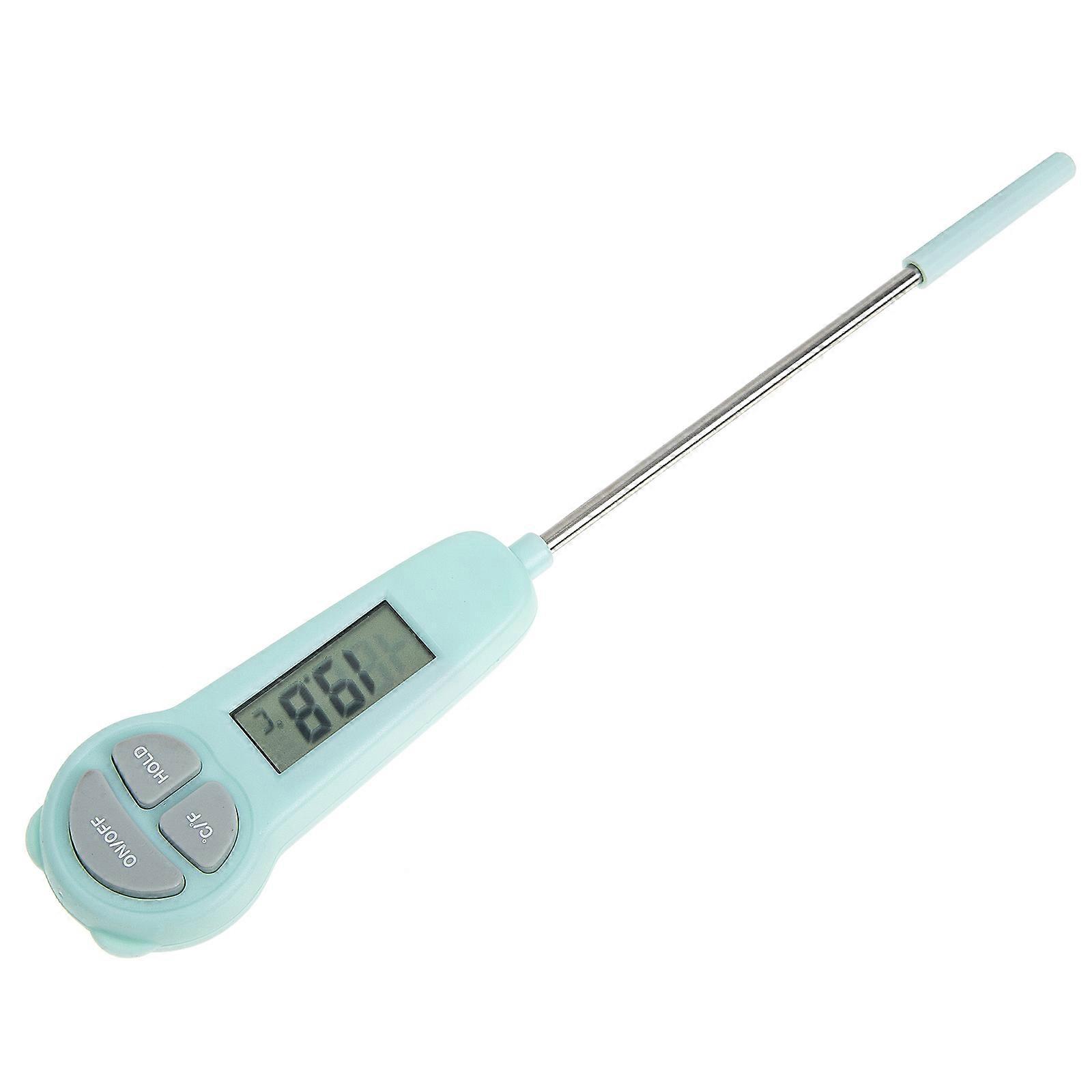 Cooking Thermometer for Frying Food Use Digital Probe 2Pcs Green