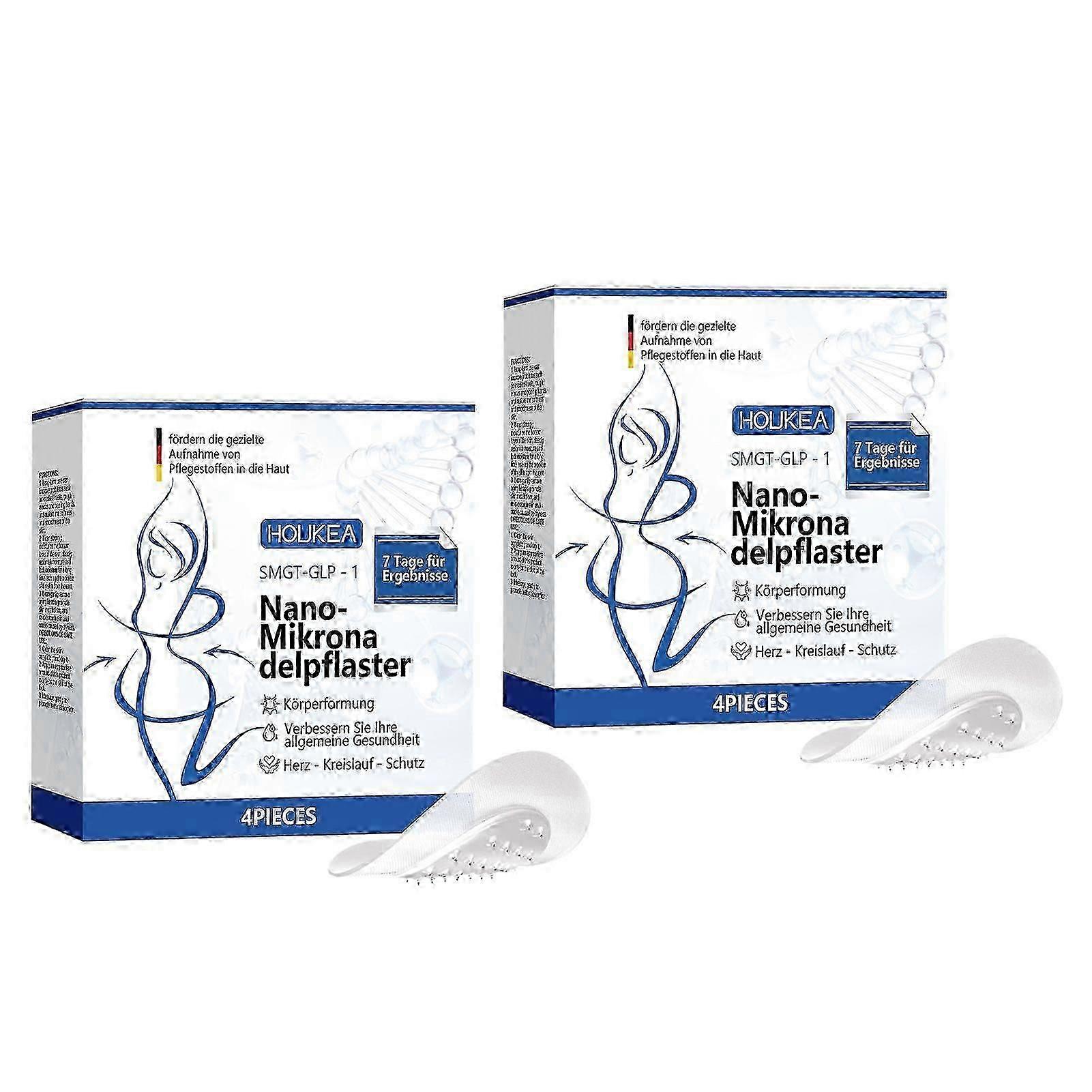 4-12pcs Nanos Microneedles Patch for Weight Loss Ultra-Thin Microneedles Painless for Men Women