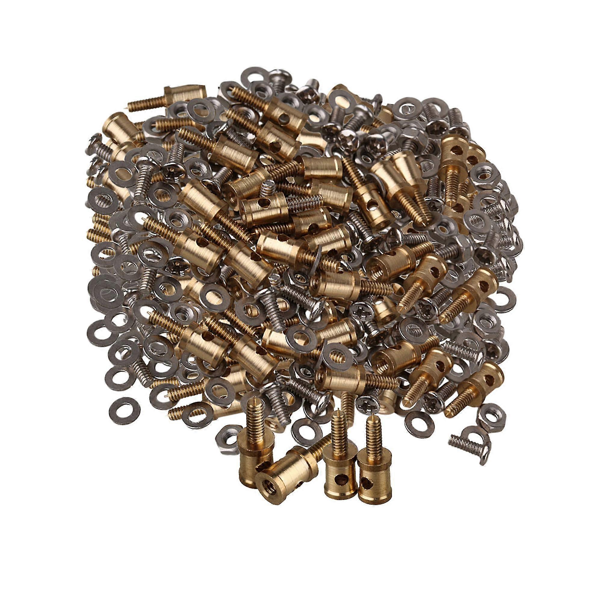 2025 200 Pcs RC Airplane Servo Horn Linkage Stoppers for Model Plane Boat 1mm