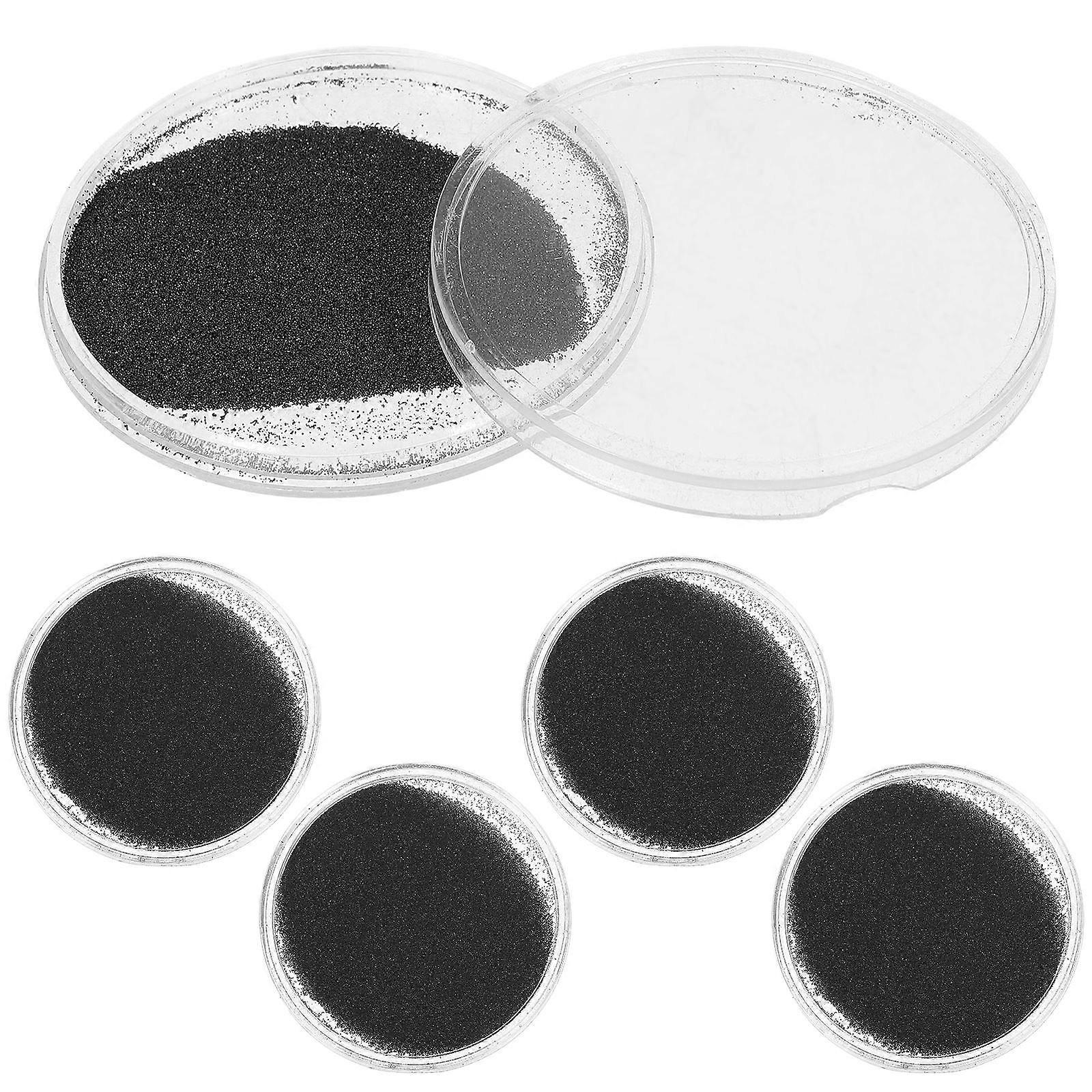 Teaching Iron Powder for Magnet Science Learning 5Pcs School Project Kit