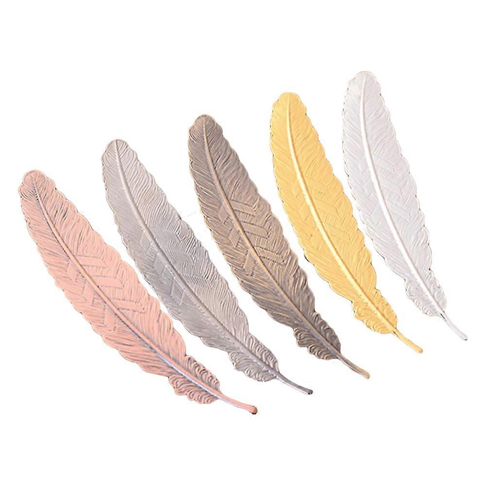 Office Stationery Shape Metal Bookmark for Reading Mark 15Pcs