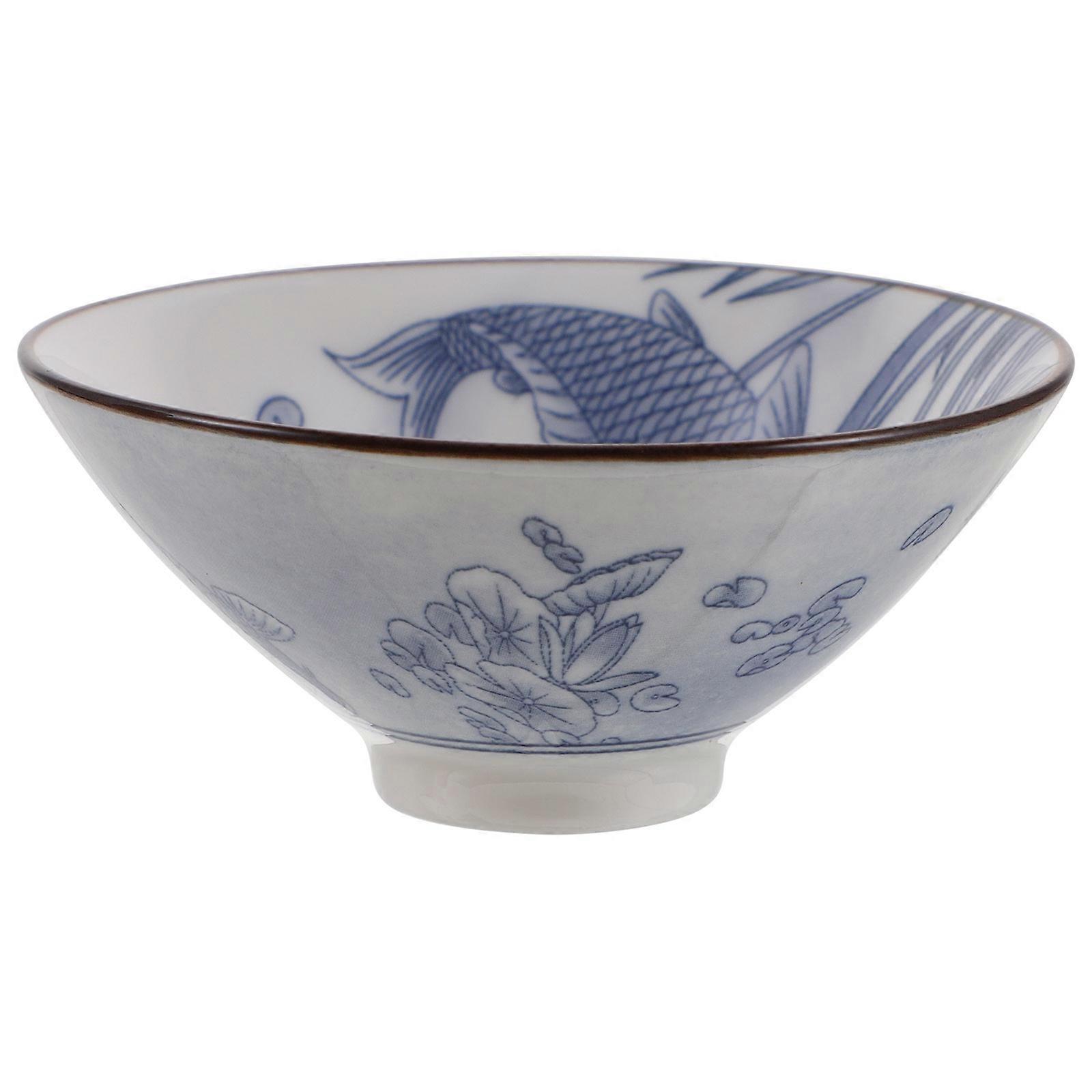 Ceramic Tea Cup 4Pcs Tea Tasting Cup with Decorative Design