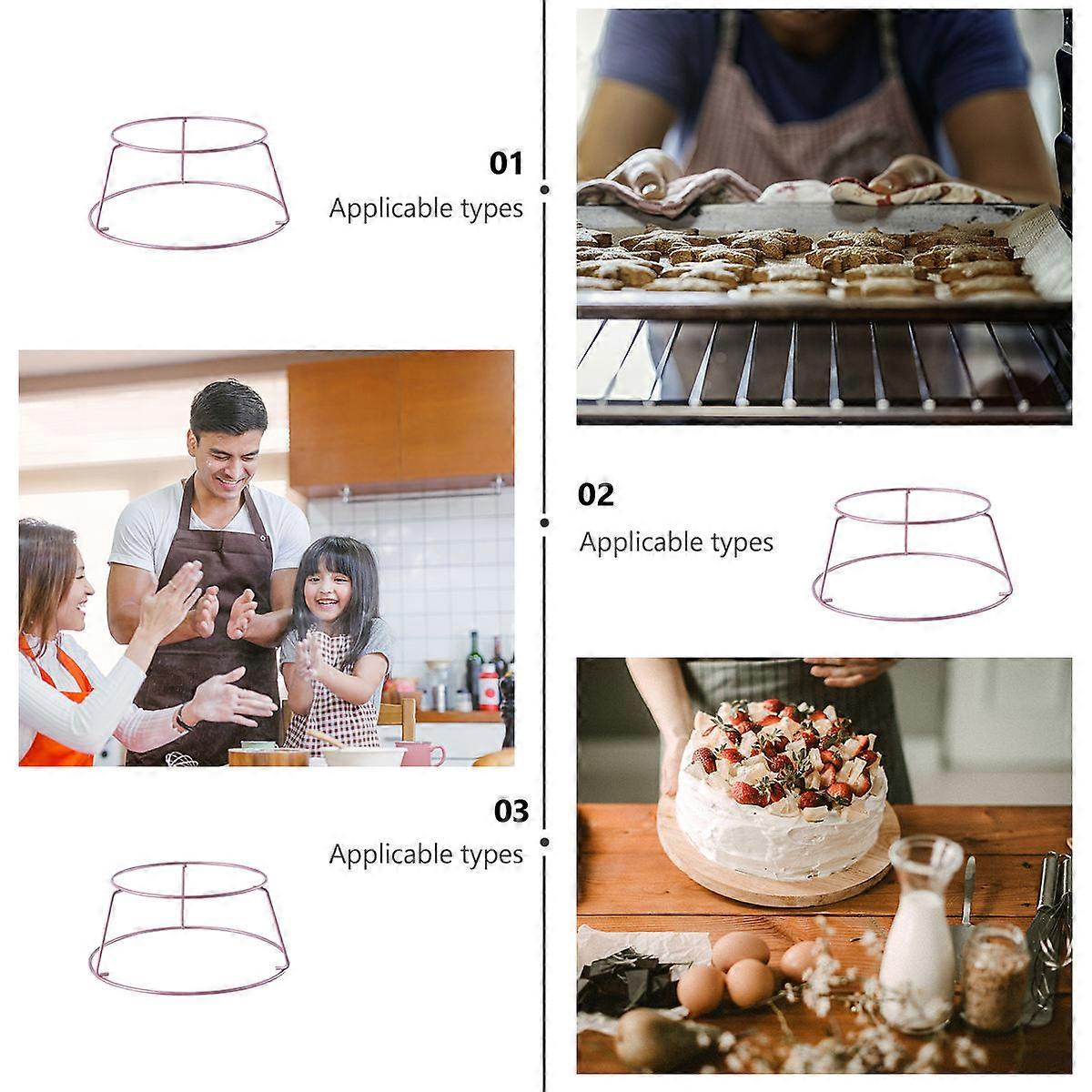 Cooling Rack Stainless Steel for Cake Cooling 4Pcs Set