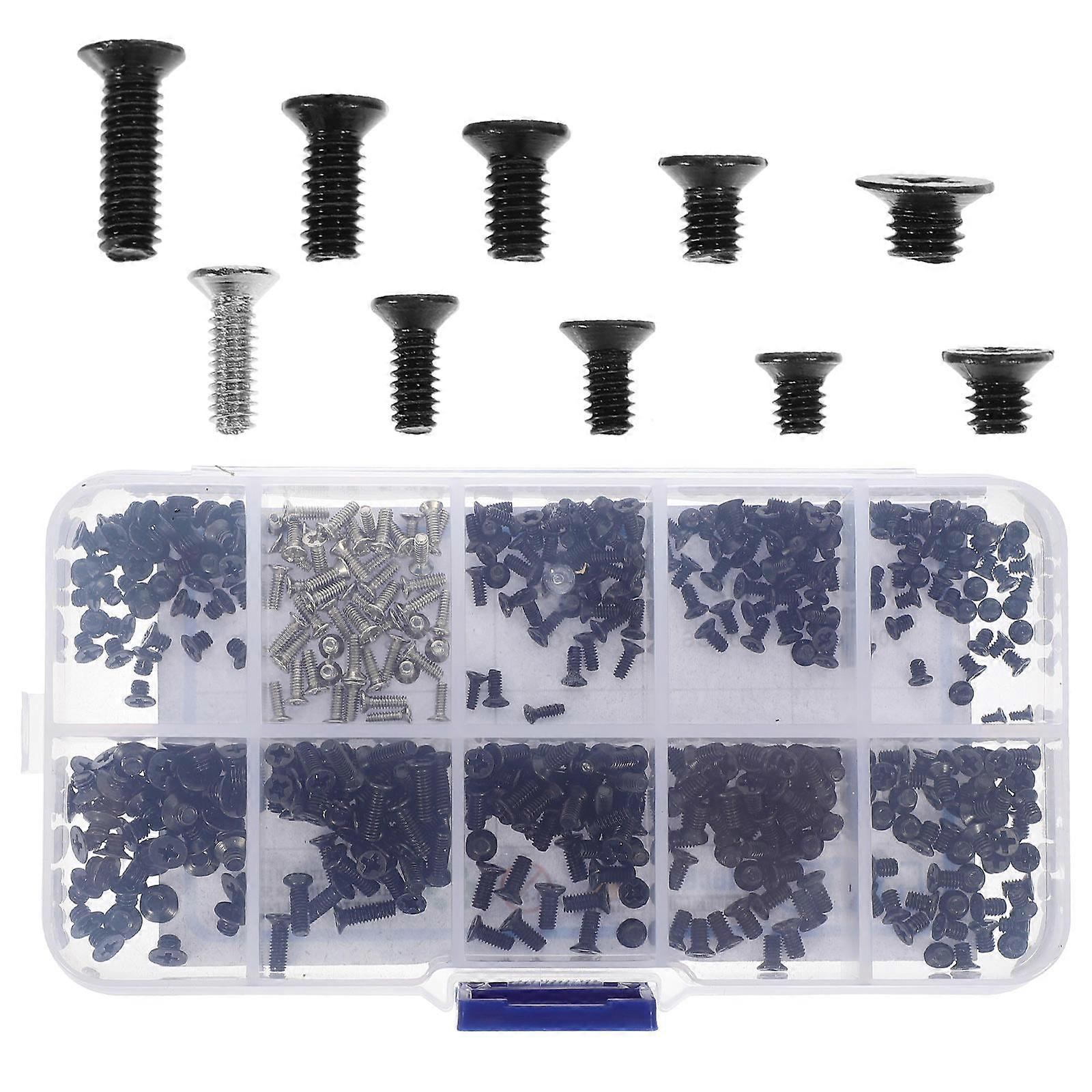 Laptop Countersunk Screws Flat Head Tapping Screw for Connecting 2Sets