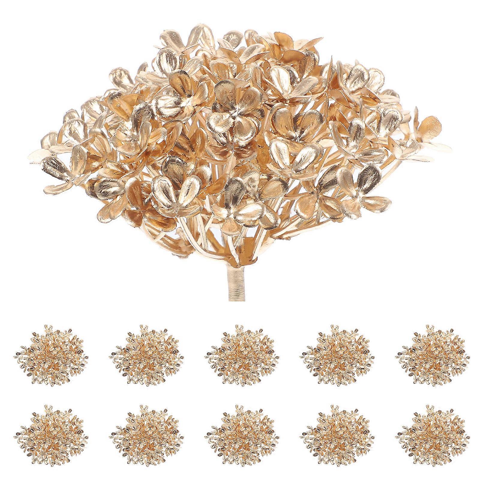 Artificial Hydrangea Flower Plastic Flower Decor 50Pcs Bulk