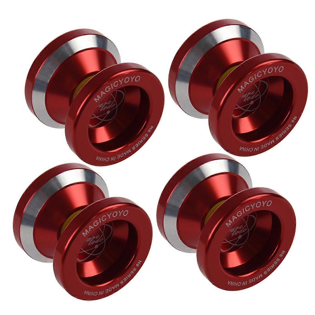  N8 Super Professional YoYo+String+ Bag+Glove (Red)