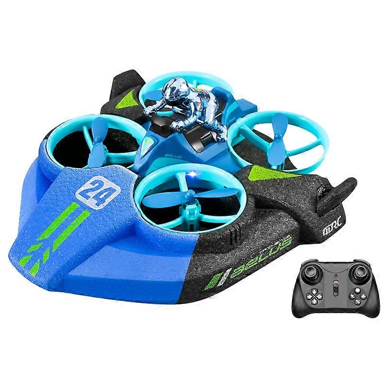V24 Three-in-one Sea Land and Air Four-axis RC Aircraft RC Ship Speed Boat High-speed Remote Control