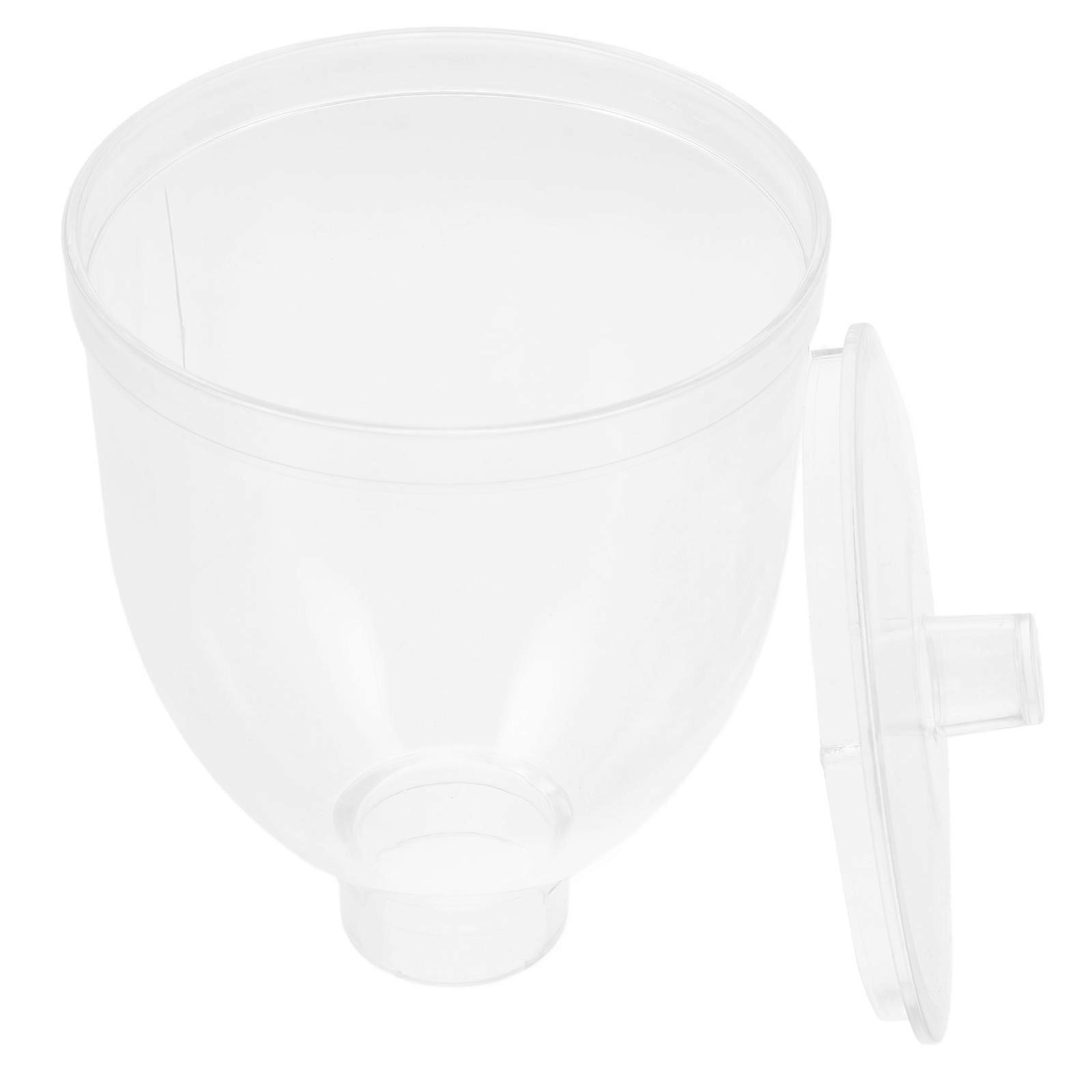 Plastic Coffee Bean Bin for Grinder Anti-Jumping 2Pcs Replacement