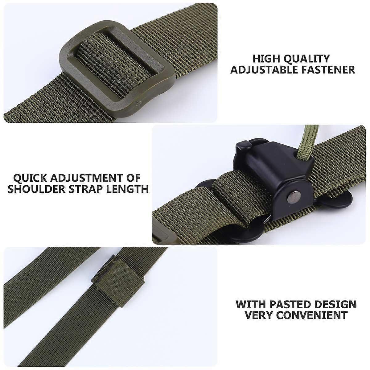 Hunting Outdoor Supply Quick Adjustable Shoulder Strap Multifunctional Green