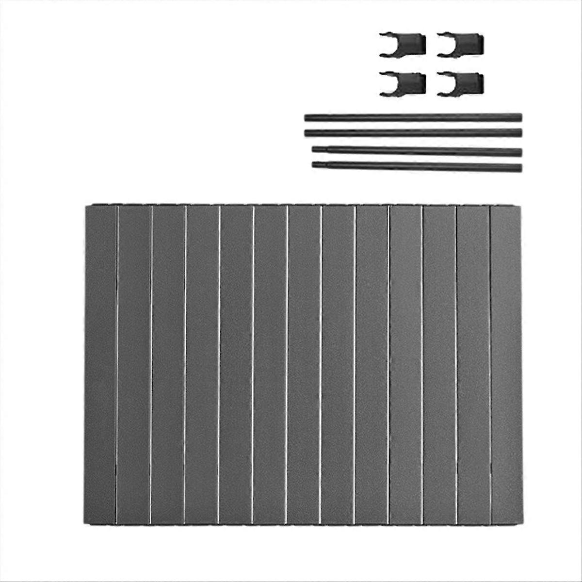 Portable Table Board Folding Tabletop Board Black 8 Inch