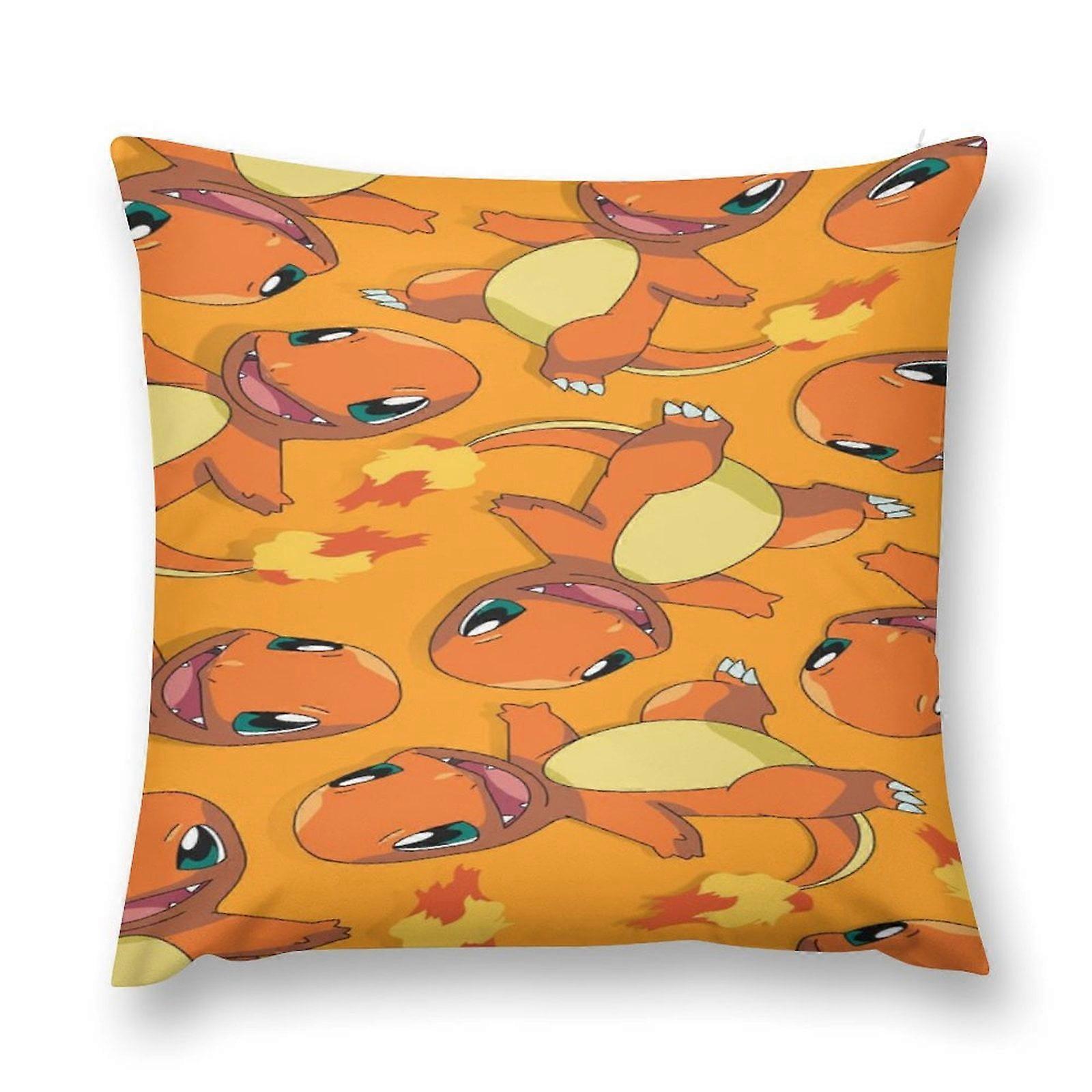 Charmander Plush Pillow Case Throw Multisize Ultra-comfortable Pillowcase Cushion Anti-fouling Protective Cases
