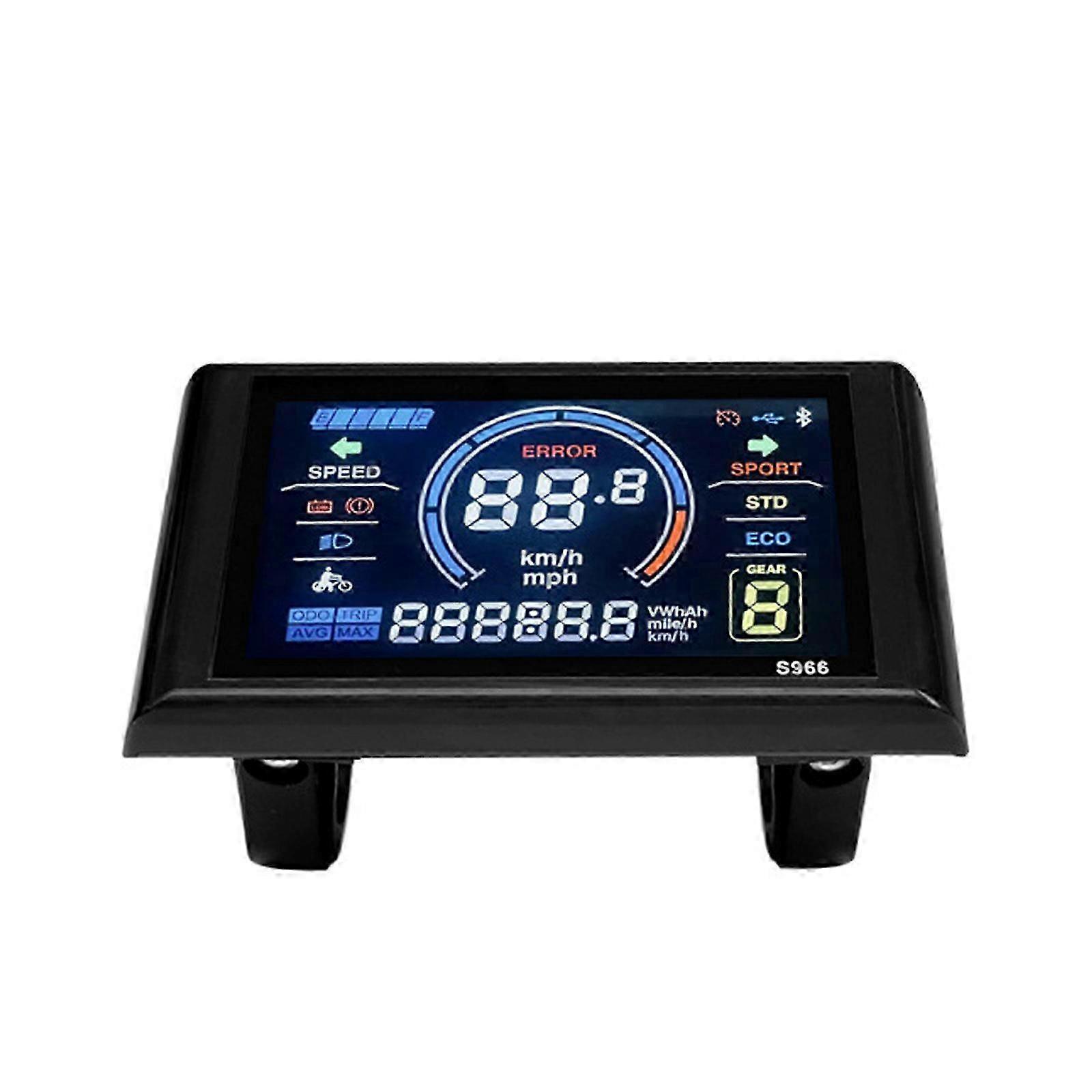 2025 Ebike Colour SW900 LCD Display Control Electric Bicycle Speed Meter