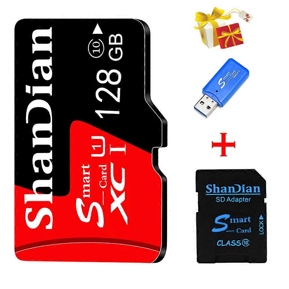Ultra MicroSDXC UHS-I Memory Card C10 Full HD A1 High-speed MicroSDHC C4 MicroSD Card Trans Flash Card for Android Phone