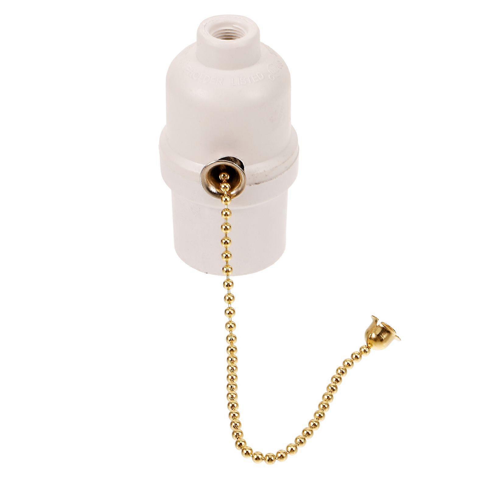 Pull Chain Light Fixture Lamp Socket Ceiling Light Lamp Holder Pull Lamp Base Lamp Accessory