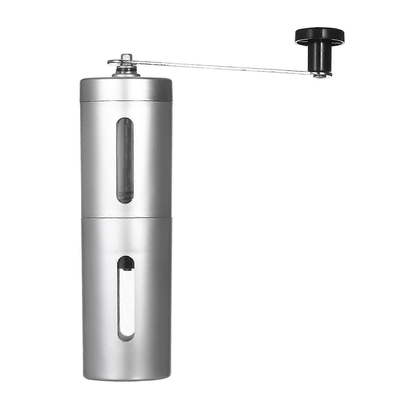 Manual Coffee Grinder With Adjustable Setting Portable Conical Ceramic Burr Mill Kitchen Tool Compact Size For Home Use