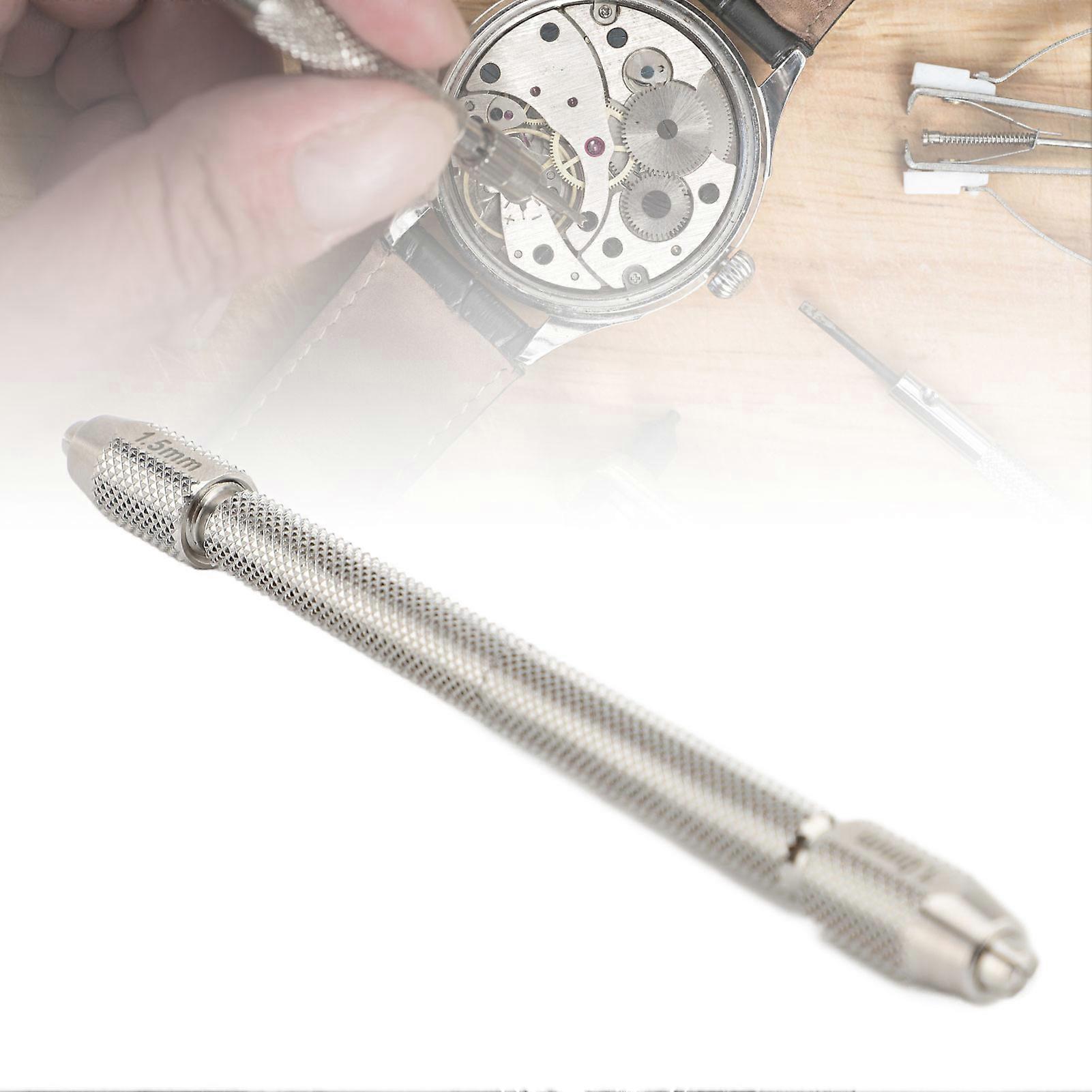 Manual Watch Crown Winder Tool Watch Repair Tool Double Headed Watch Crown Winding Instrument 1.0-1.5mm 