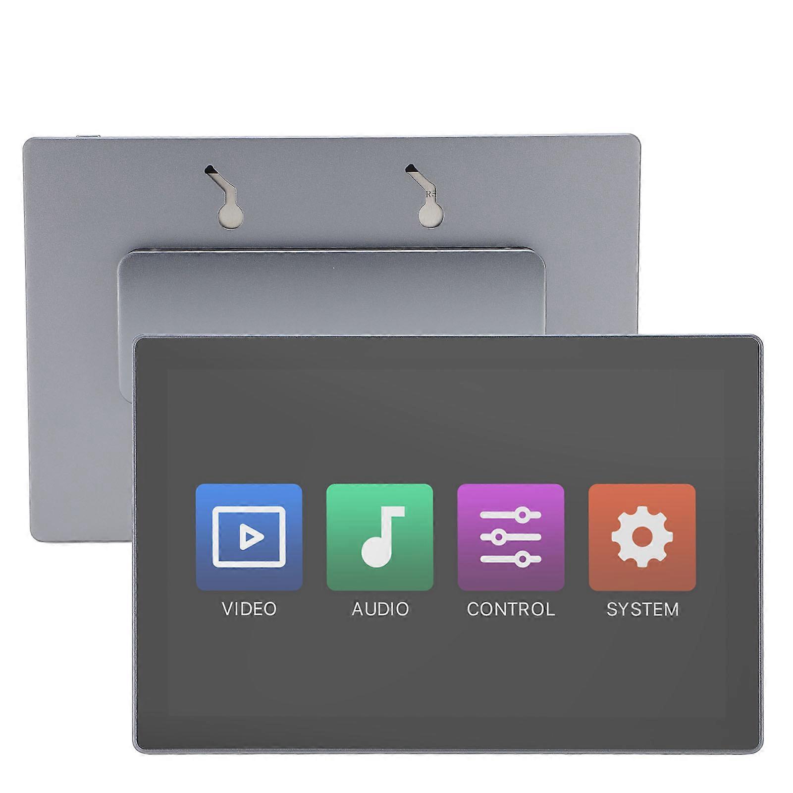 10 Inch Smart Home Control Panel for Android 11 4GB 32GB Wireless Bluetooth Connection Home Audiovisual Control System with Voice Control EU Plug 100