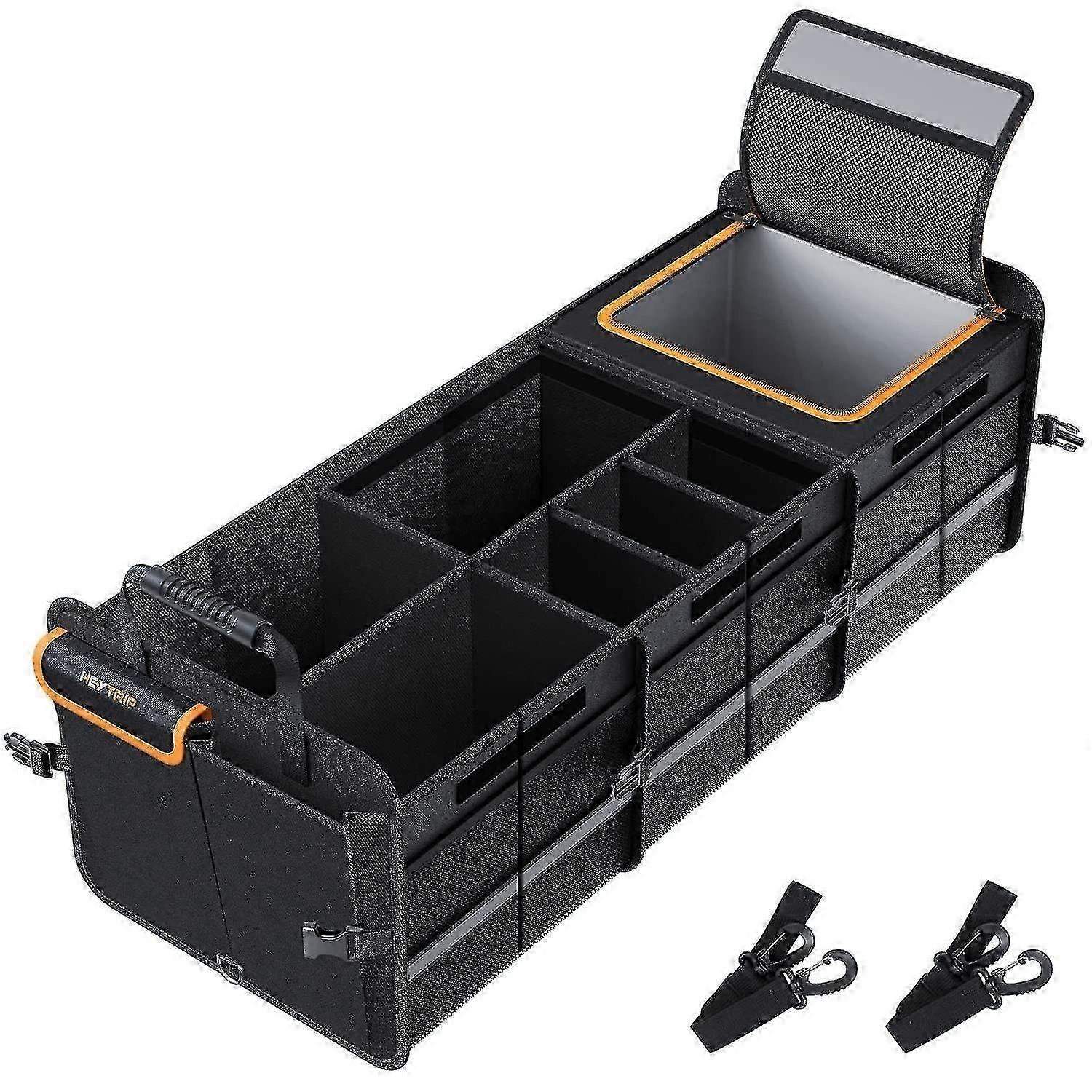 Car storage box large capacity foldable car trunk storage bag