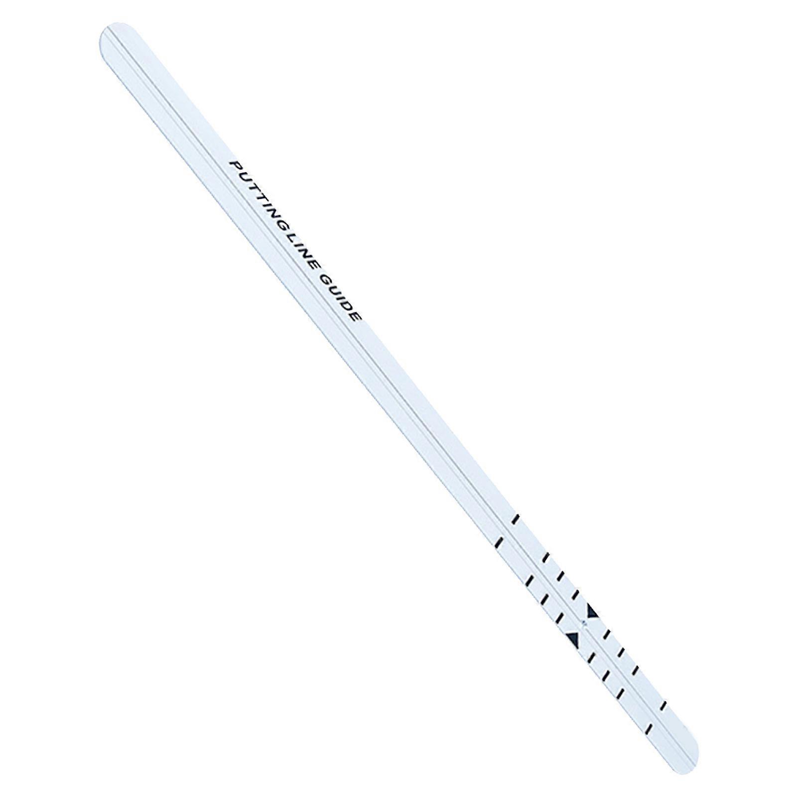 Portable Golf Putting Lines Guide Putter Straight Ruler Golf Putting Ruler Golf Putting Alignment Rail Trainer Tool Multicolor