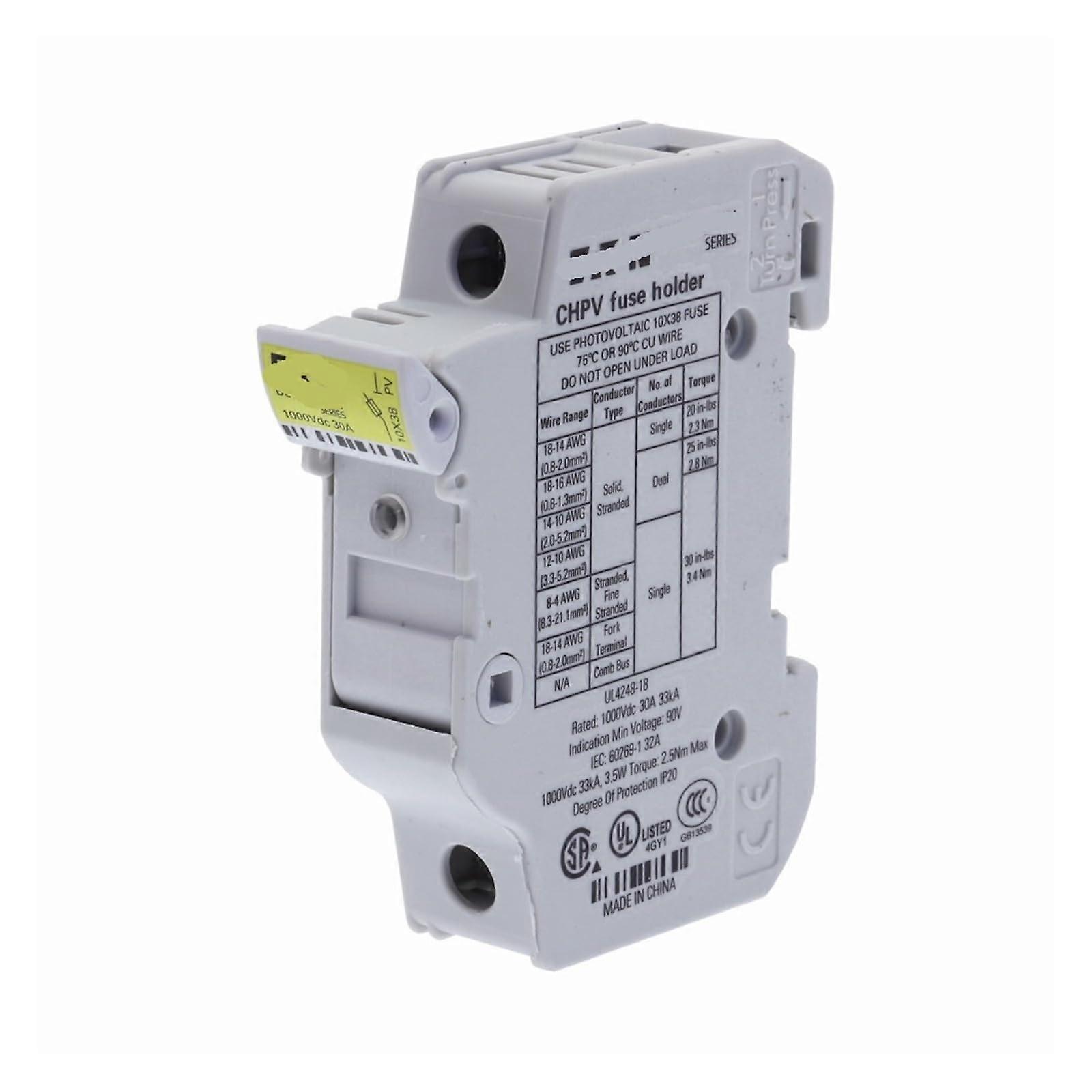 600V 2.5A 10x38mm Class CC CHPV1UBase