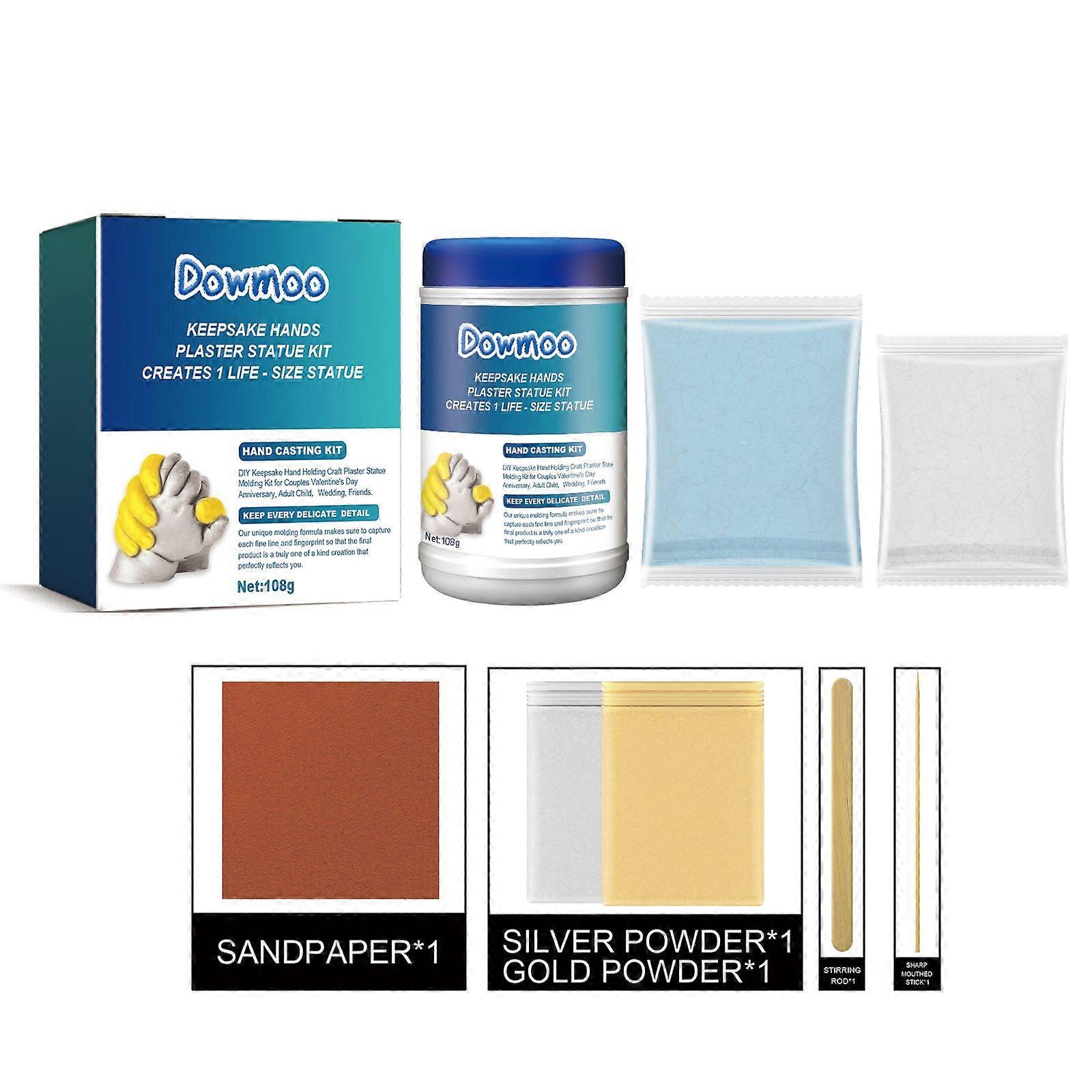 Dowmoon Diy Plaster Mold Sculpture Set