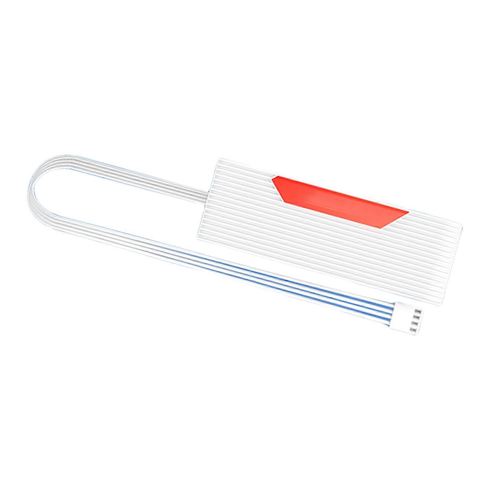 5-Port-4Pin-PC-Lüfter-Controller-Lüfter-Hub für die Synchronisierung mehrerer Lüfter und Signalstabilität Weiß