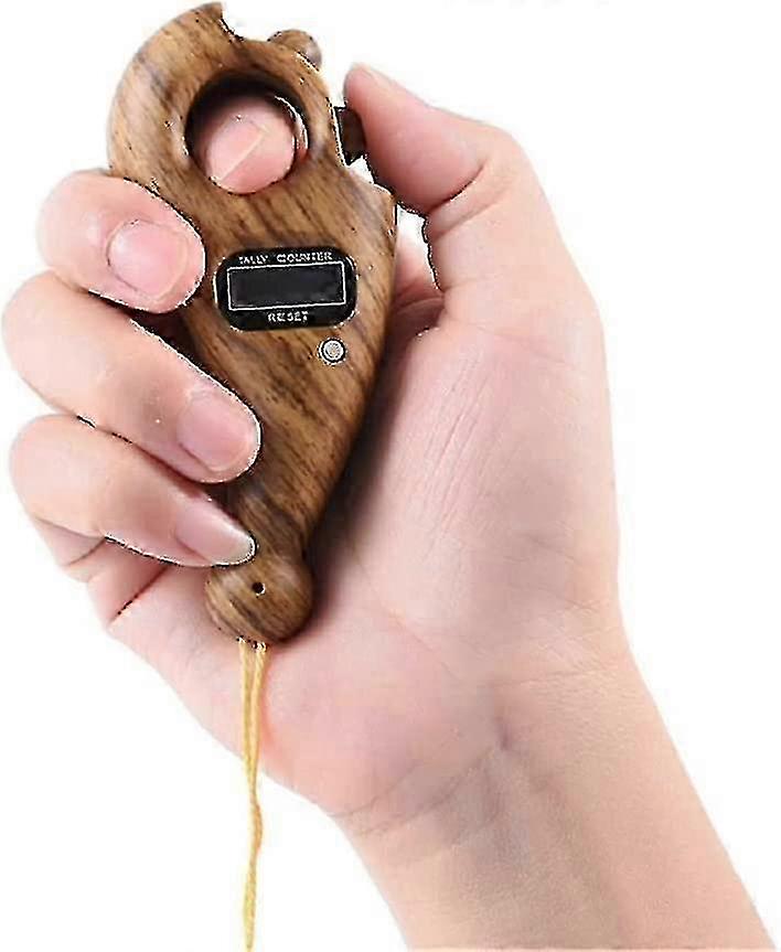 Portable Rotating Digital Tasbih for Islamic Buddhist Meditation and Relaxation