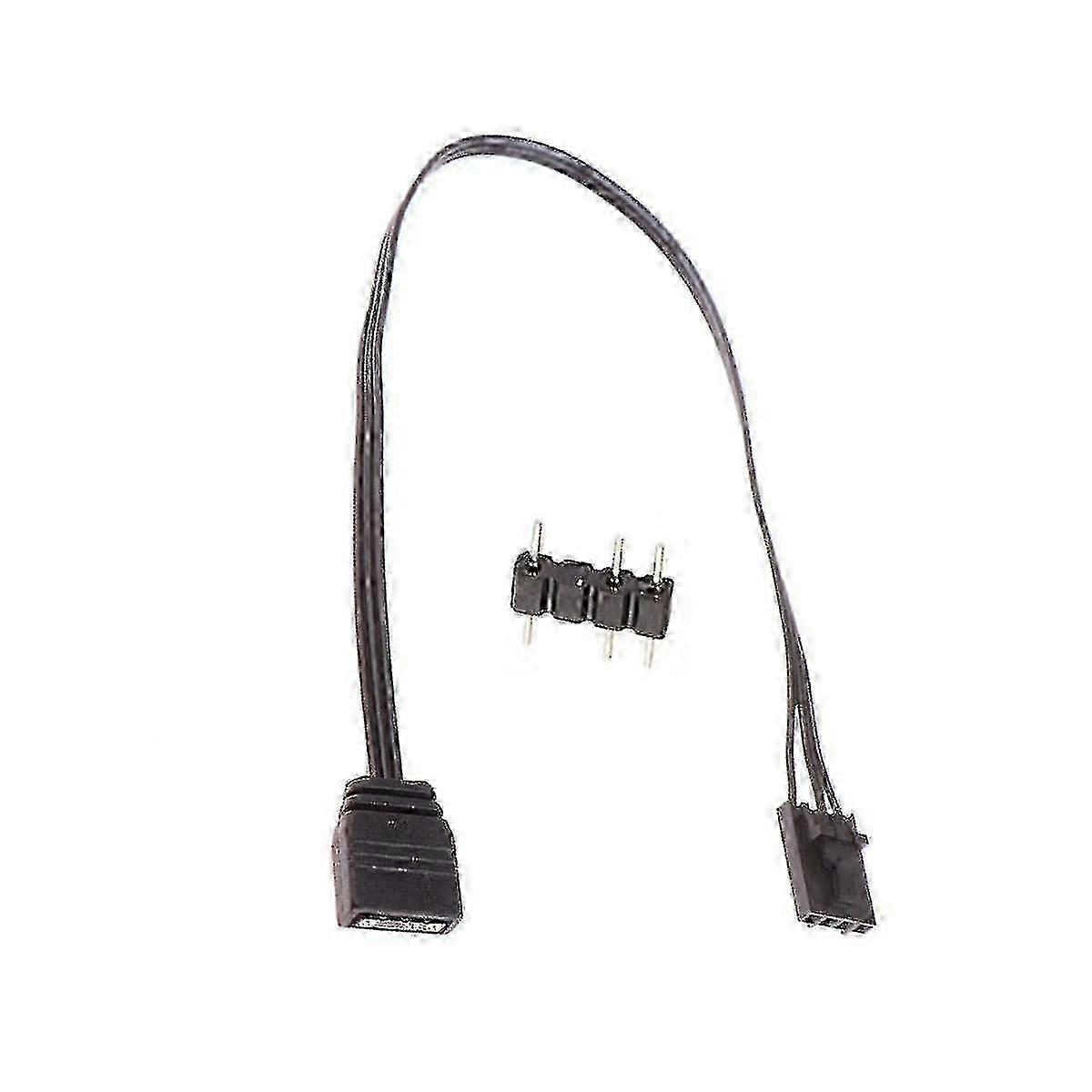 Corsair 4PIN RGB to Standard ARGB 3-Pin 5V Adapter with 25cm RGB Cable Connector