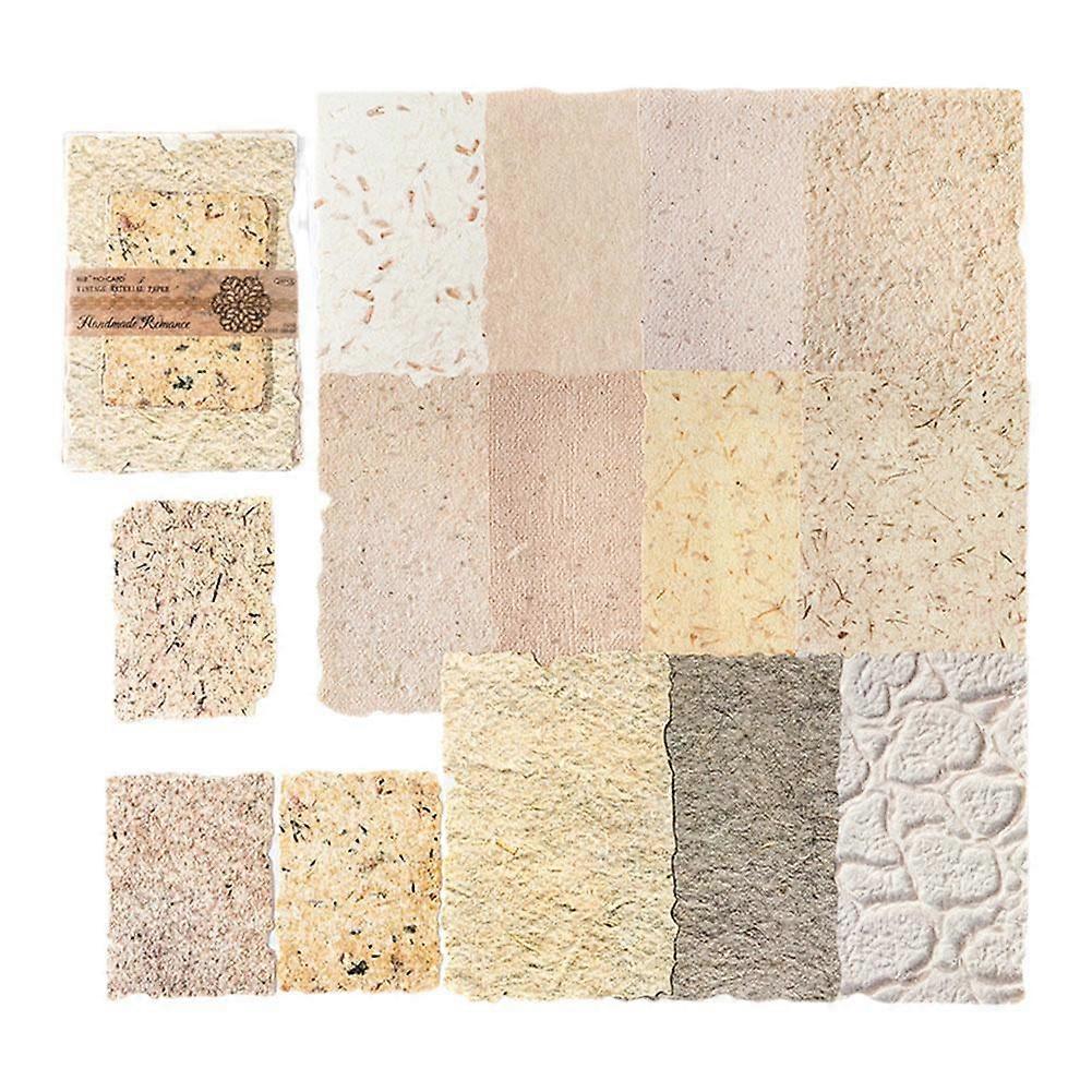 Blarkrus Scrapbook Paper and Embossed Textured Paper Assorted Set,Textured Scrapbook Paper Paper Kit,Mixed Special for Scrap Supplies Q0H2