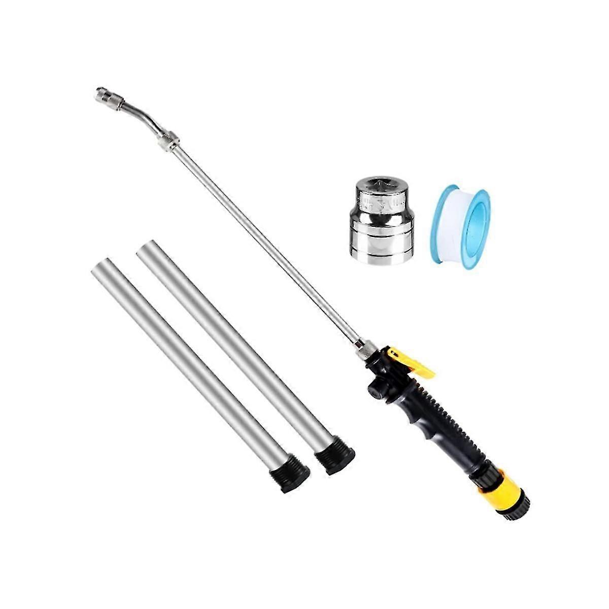 Rv Water Heater Tank Rinser & Rv Water Heater Anode Rod With Hex Wrench Socket Removal Tool, 9.25in