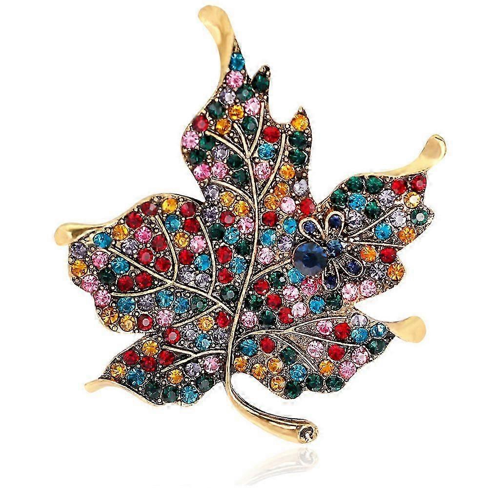 tacksägelsestift lönnlöv brosch kläder kavajnål legering brosch dekoration för kvinnor 1st