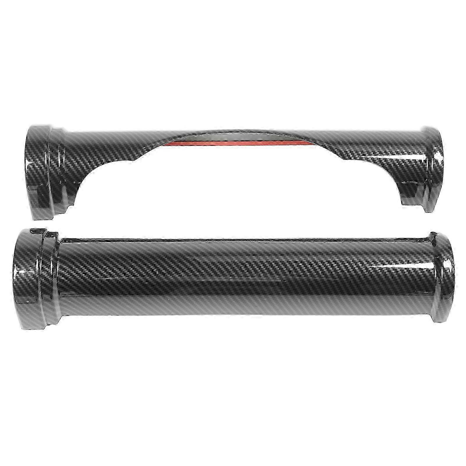 2PCs Central Control Instrument Panel Decorative Frame Trim Replacement for Compatible Models 2007-2021