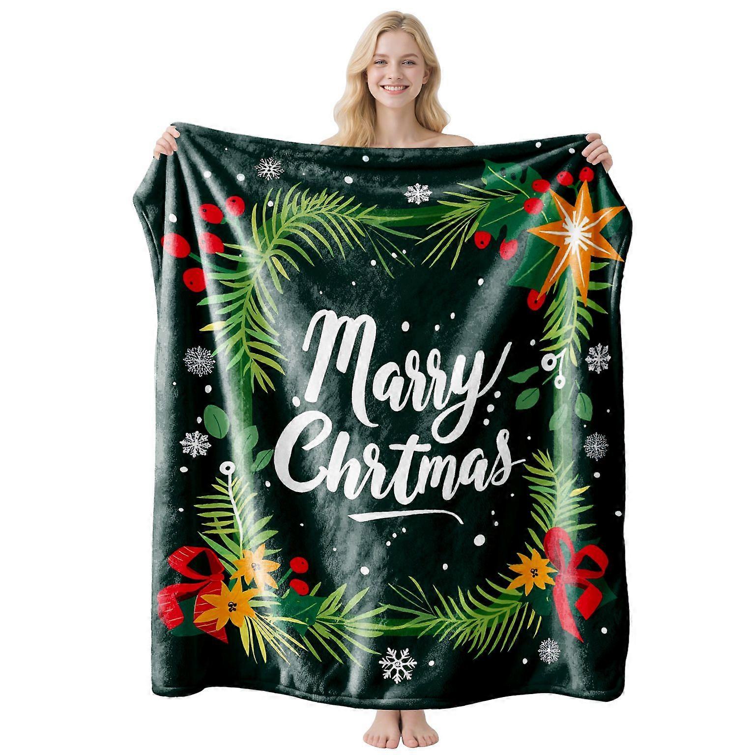 Christmas-Themed Flannel Blankets   Based -100*150 [Daily Output: 30,000 Pieces]