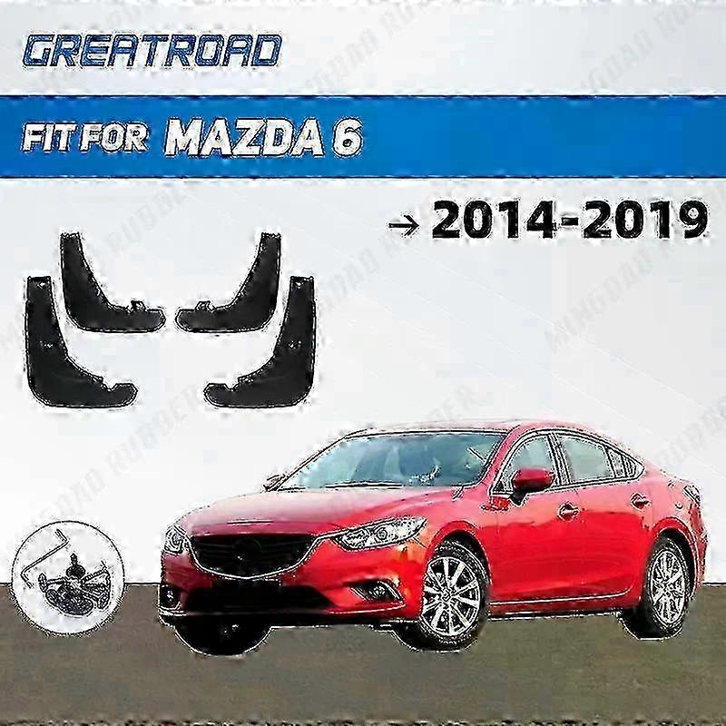 2014-2019 Mazda 6 Fender Splash Guards and Mud Flaps for Car Accessories 2025