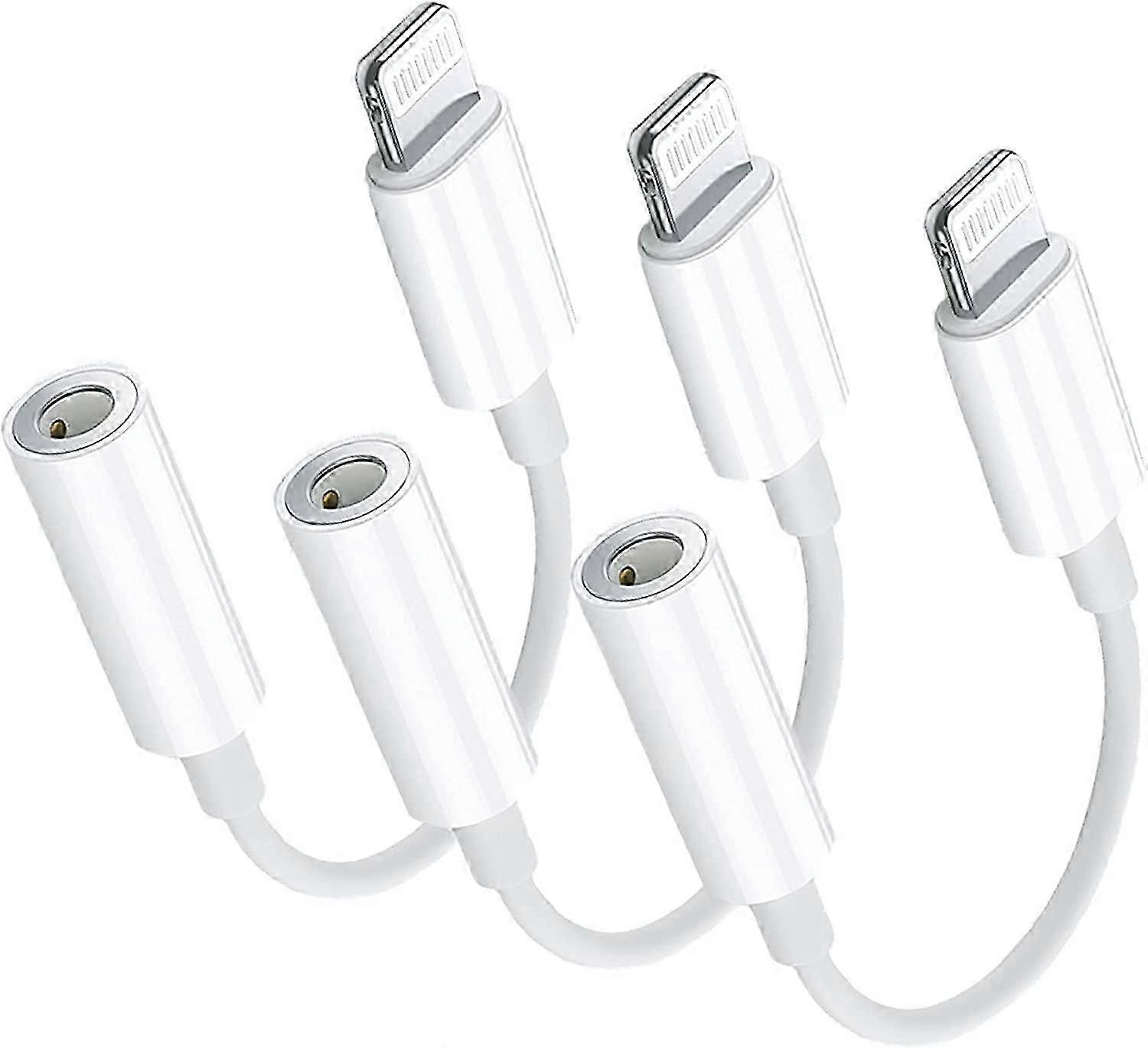 Lightning to 3.5 mm headphone adapter - 3 pack