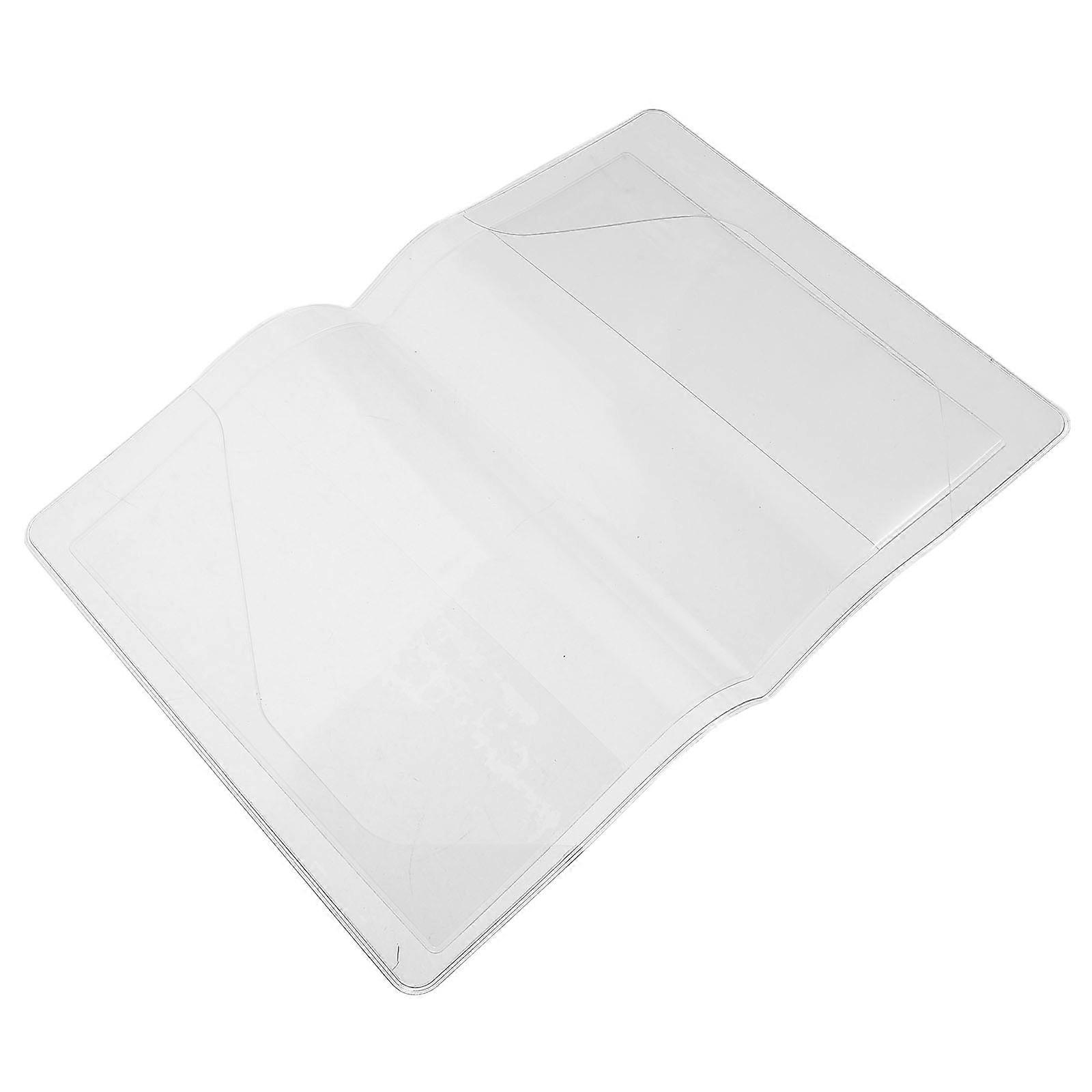 Waterproof Transparent Notebook Cover for A5 Notebooks 1Set Protective Sleeve