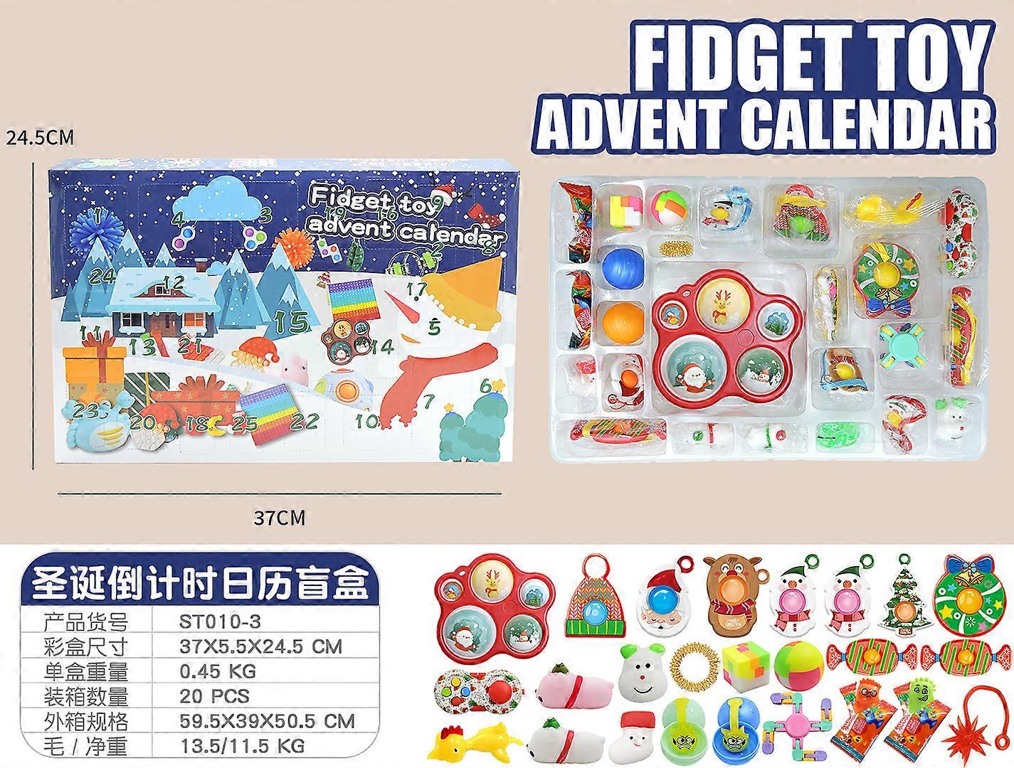 Christmas Countdown  24 Advent Calendar, Blind Boxy795