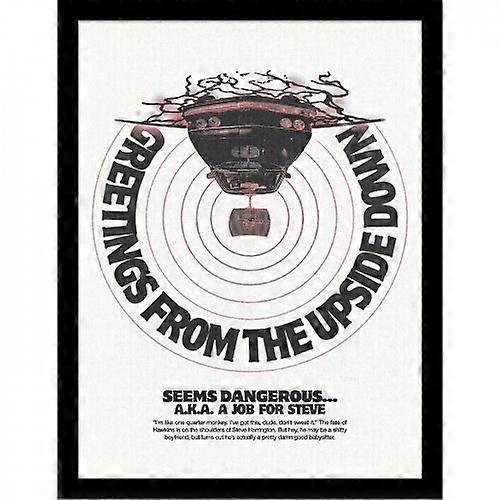 Stranger Things 5 Seems Dangerous Framed Poster