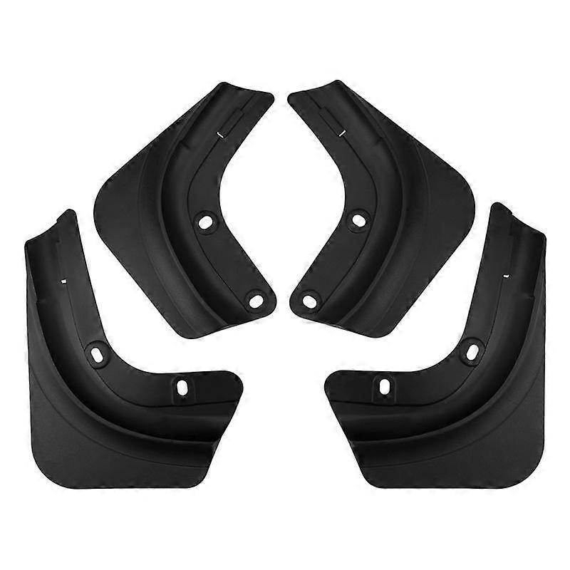 4 st TPE mjukt gummidäcksskärm för Tesla 2025+ MODEL Y JUNIPER TPE-material