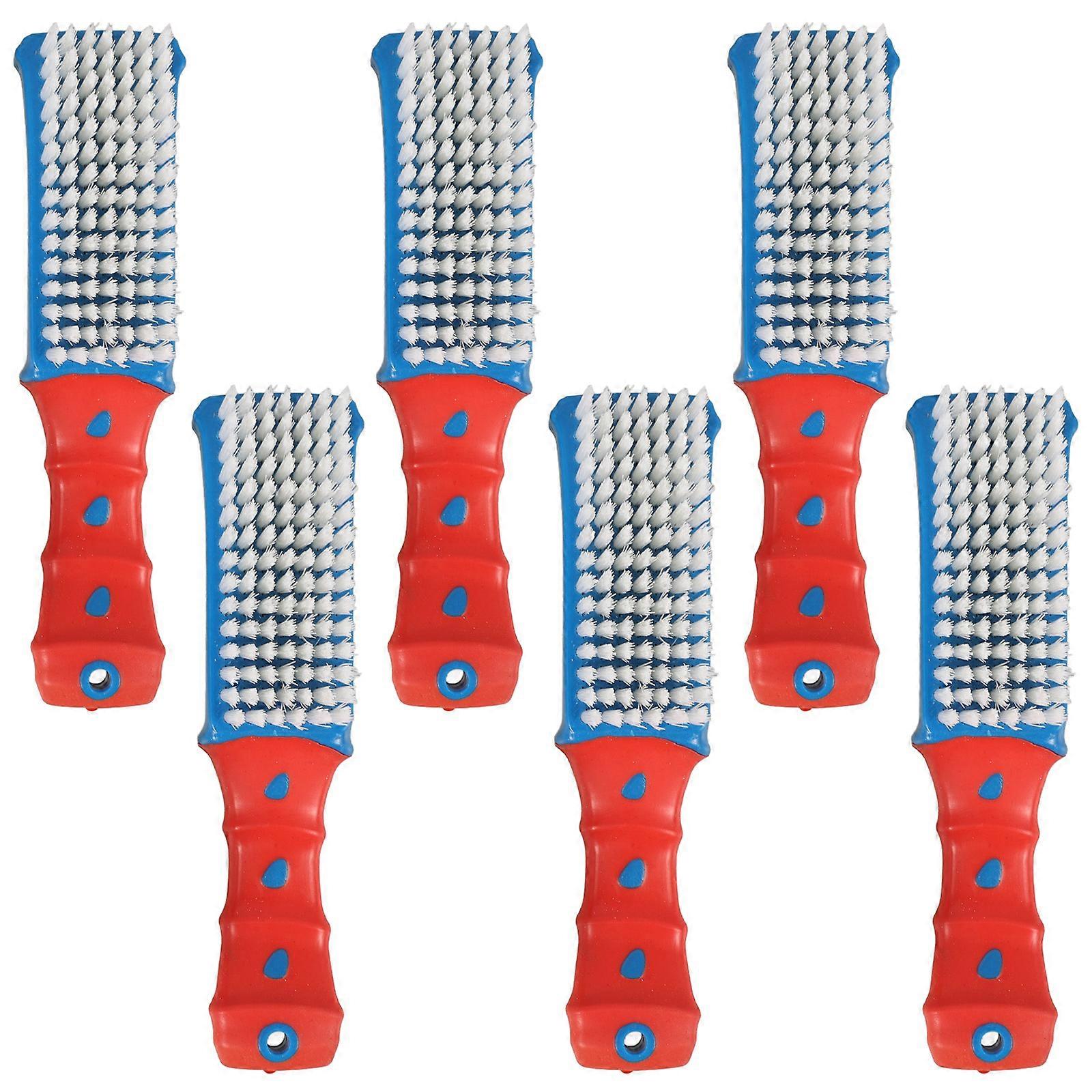 Gap Cleaning Brush Hard Bristle for Shower Tile 6Pcs Durable Use