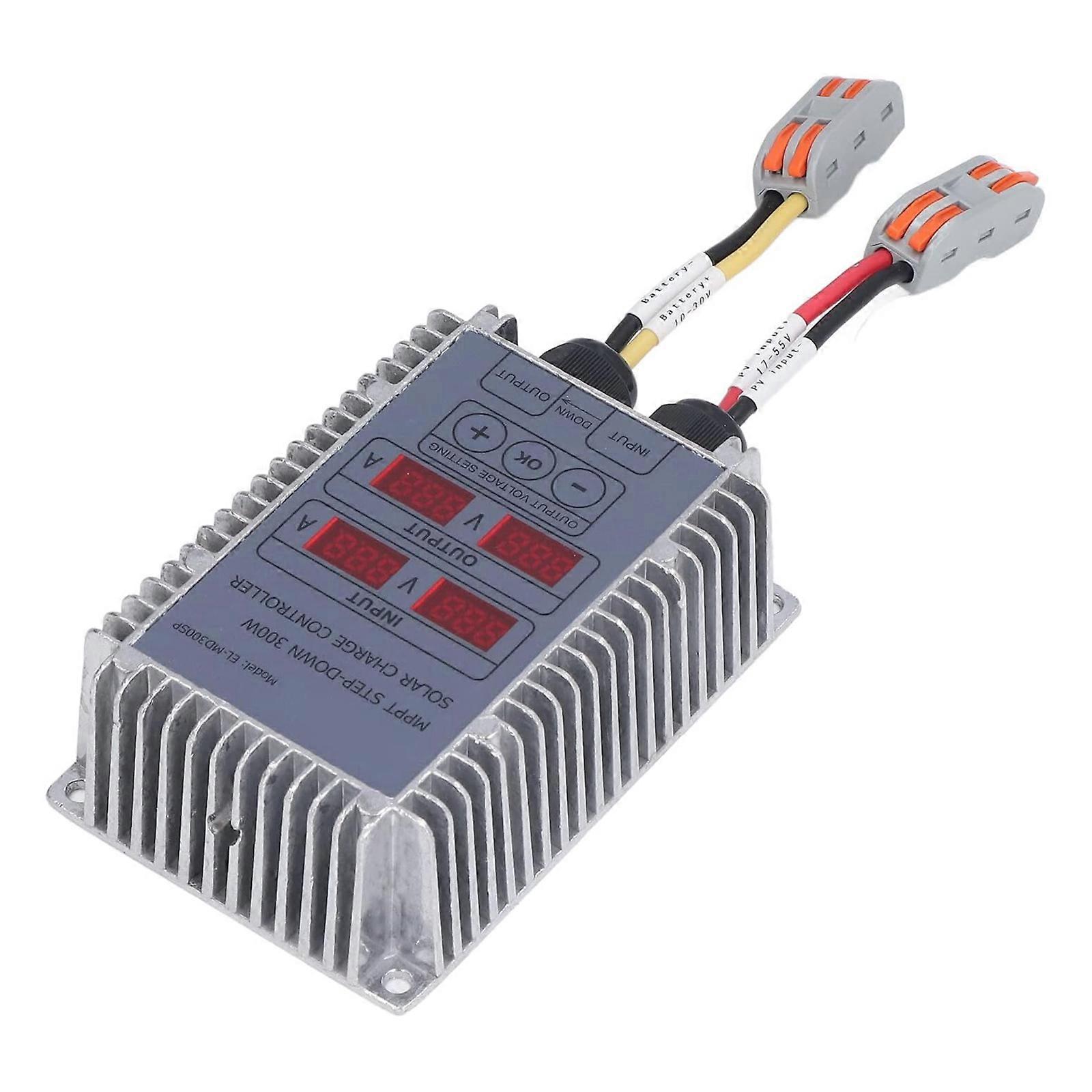 Solar Charge Controllers with Real Time Tracking LCD Display Adjustable Setting Enhances Safety Defense for industry Multicolor