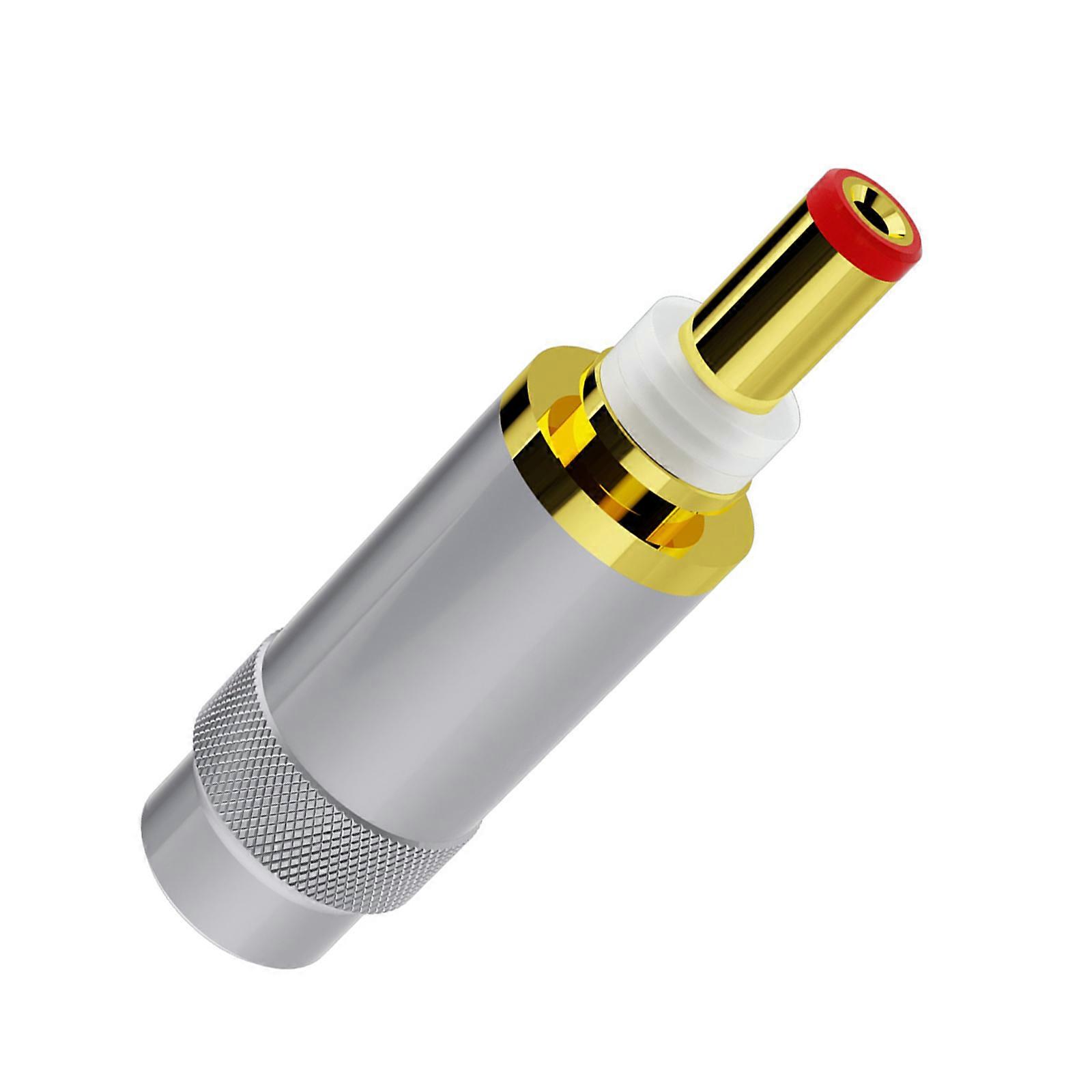 DC5521 5525 Power Connector Ideal for Power Supplies Turntables Guitar Effects and More Multicolor
