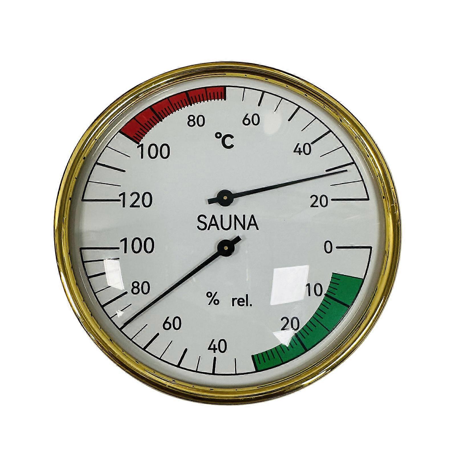 Small Analog Thermometers Hygrometer Featuring Strong ABS & Clear Scale Display Simple Installs for Wall Or Tabletops Multicolor