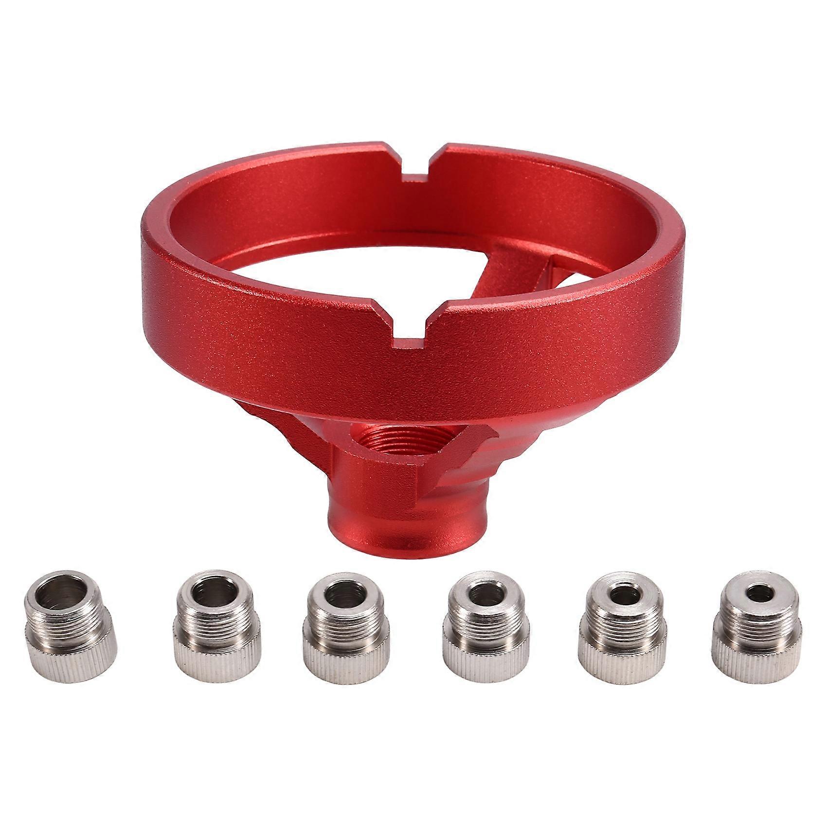 90 Degree Drill Guide 5/6/7/8/9/10mm Drill Bit Hole Puncher Locator Jig Hinged Hole Opener Woodworking Tools Red