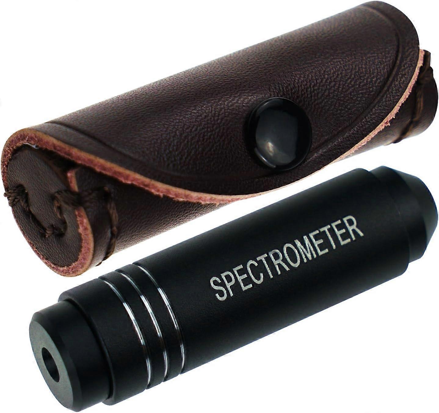 Pocket Handheld small Size Diffraction Grating Gemological Spectroscope spectrometer Gem Tool for Quick Gemstone Identification and GIA Use