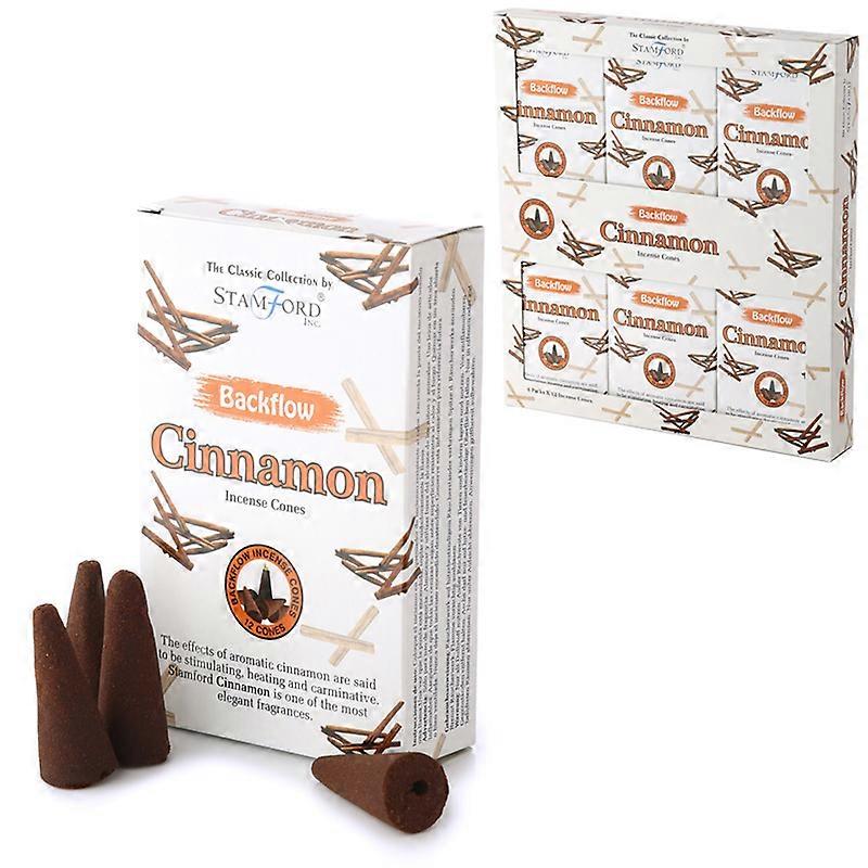 Stamford Backflow Incense Cones - Cinnamon 12 Pack