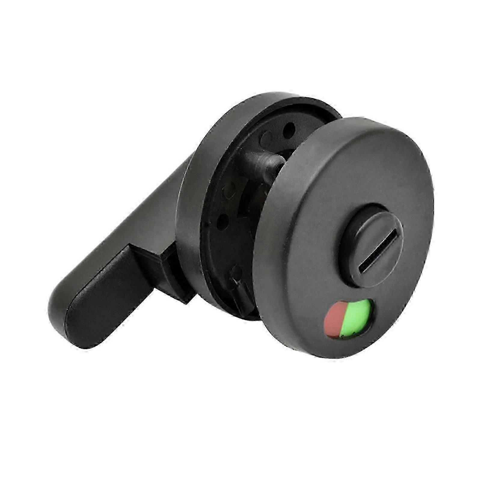 Černý Plast Soukromí Obsazené Veřejné WC Pro Západku Pro Koupelnu Indikátor Dveřní zámek WC Šatna Prázdný Angažovaný