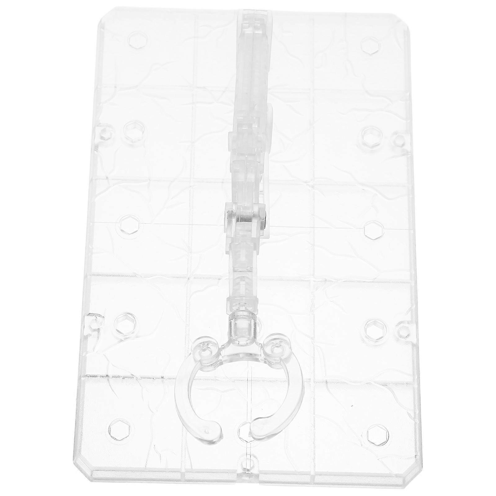 2Pcs Transparent Figure Stand Plastic Support for Display Models